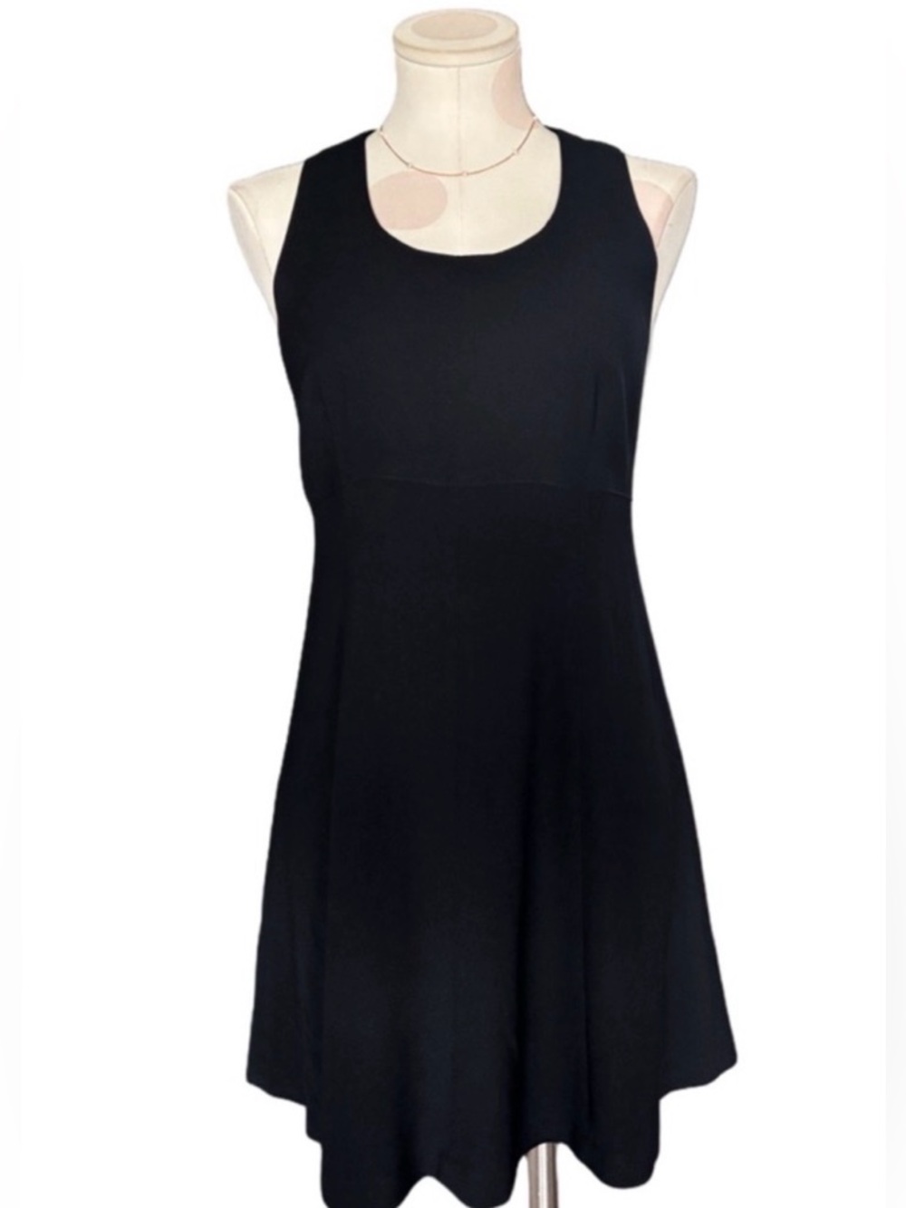 Vintage Parallel Bergdorf Goodman Classic A-Line Black Dress size 10